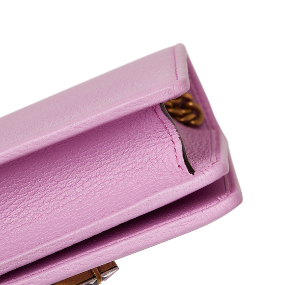 GUCCI GG Marmont Embellished Wallet On Chain Crossbody Bag - Picture 14 of 16